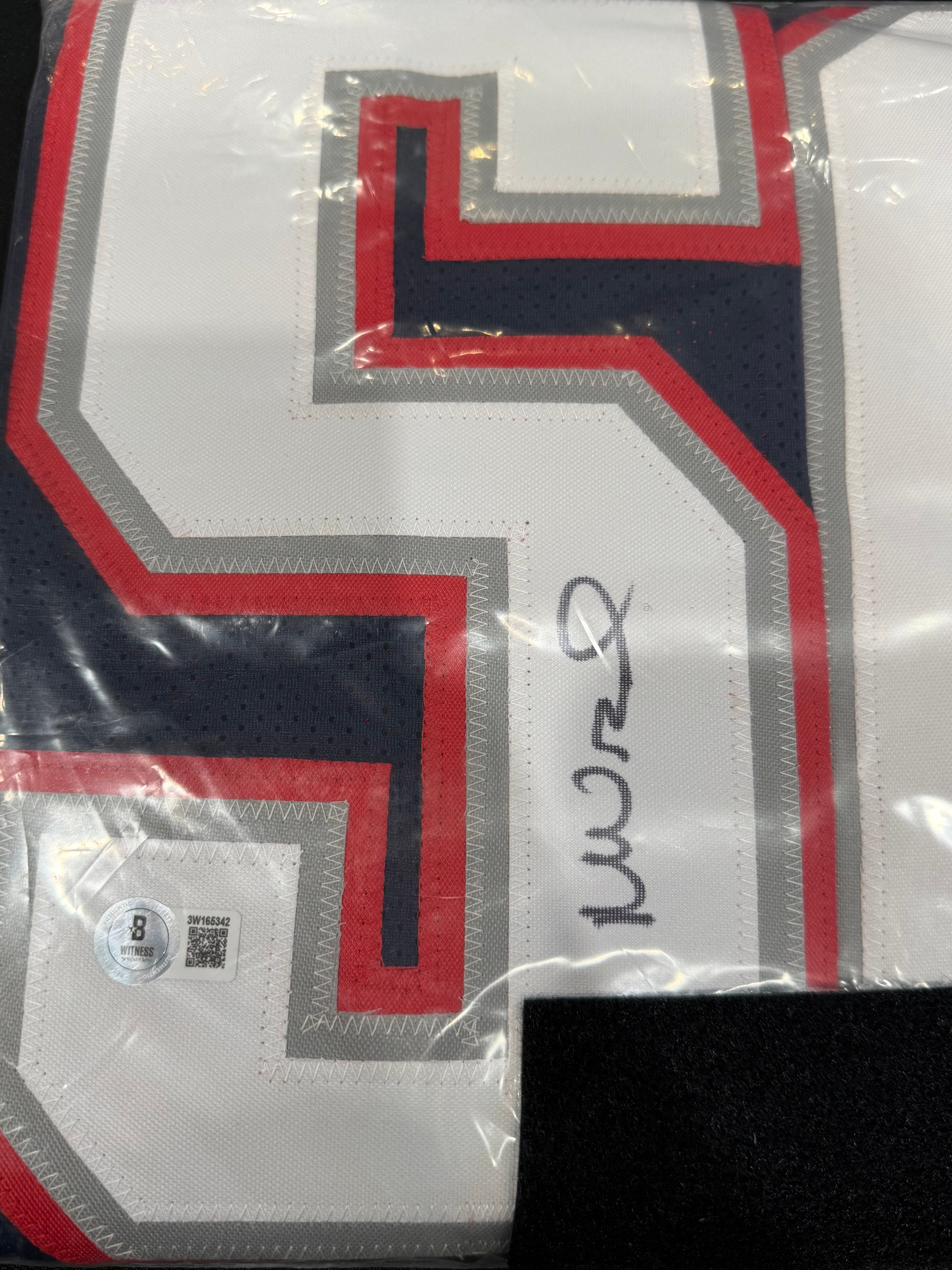MIKE VRABEL SIGNED NEW ENGLAND PATRIOTS JERSEY BECKETT CERTIFIED