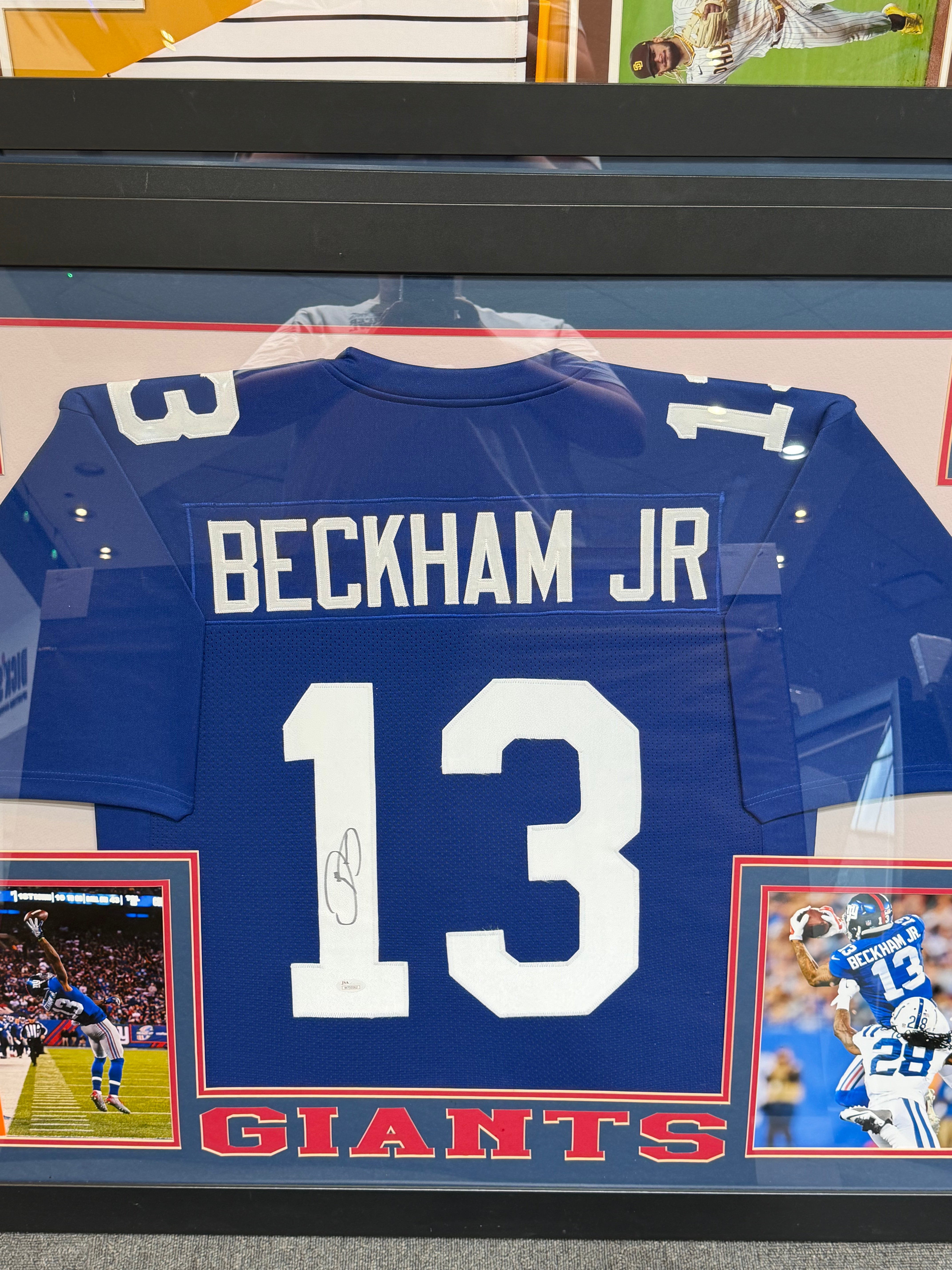 Odell Beckham Jr Signed New York Giants Jersey JSA Authentic