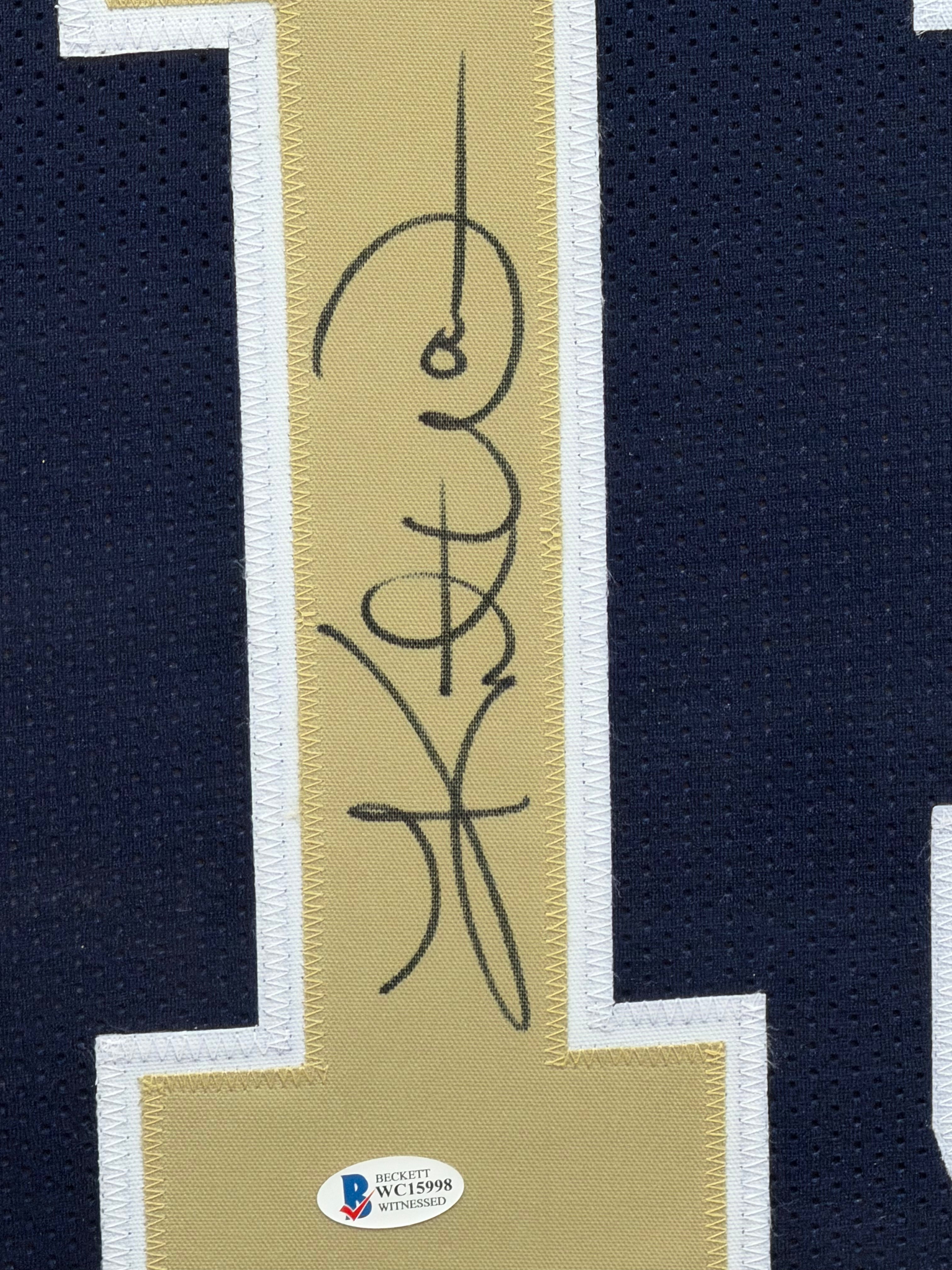 Kurt Warner Signed St Louis Rams Jersey Beckett Authentic