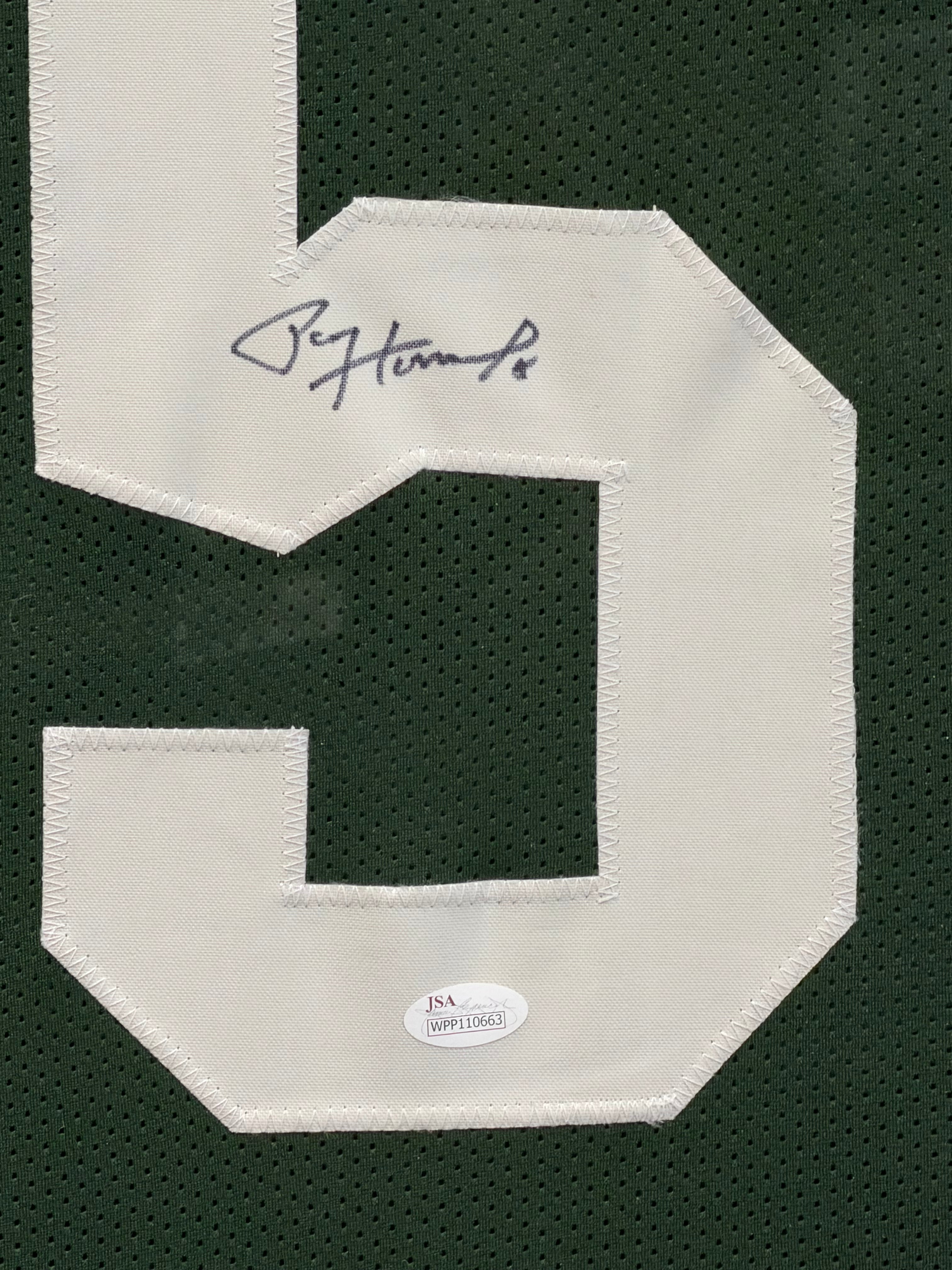 Paul Hornung Signed Green Bay Packers Jersey JSA Authentic