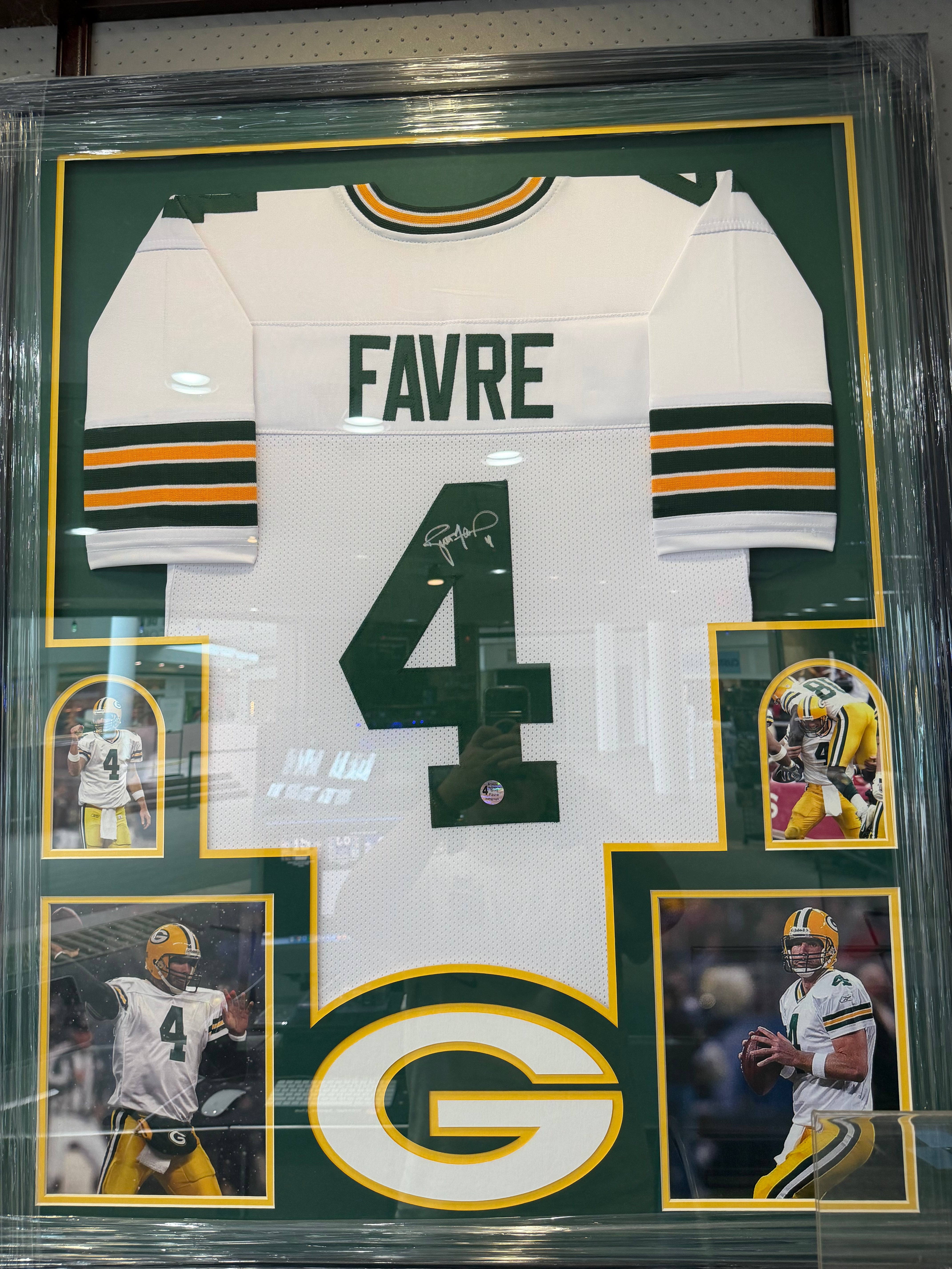 Brett Favre Signed Green Bay Packers Jersey Authentic
